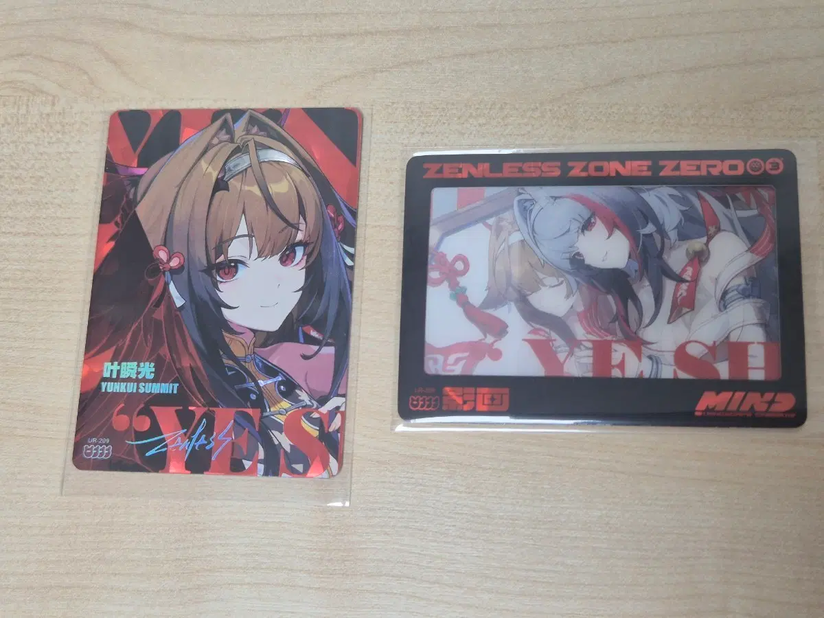 젠레스 존 제로 컬렉션 카드 엽빛나 세트 [샤이닝소울 tcg]
