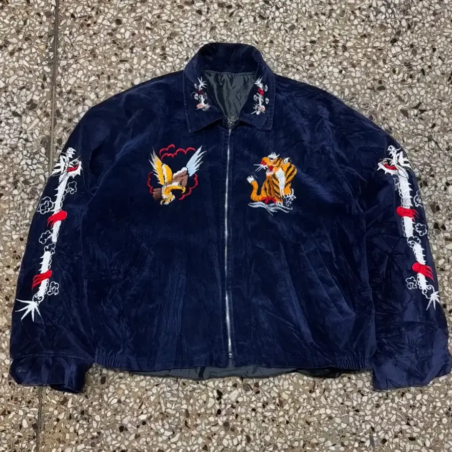 [M] 80s 스카쟌 수베니어 자켓