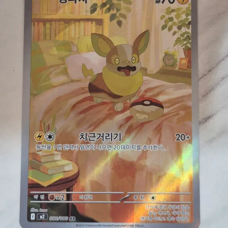 부. 포켓몬카드 멍파치 AR