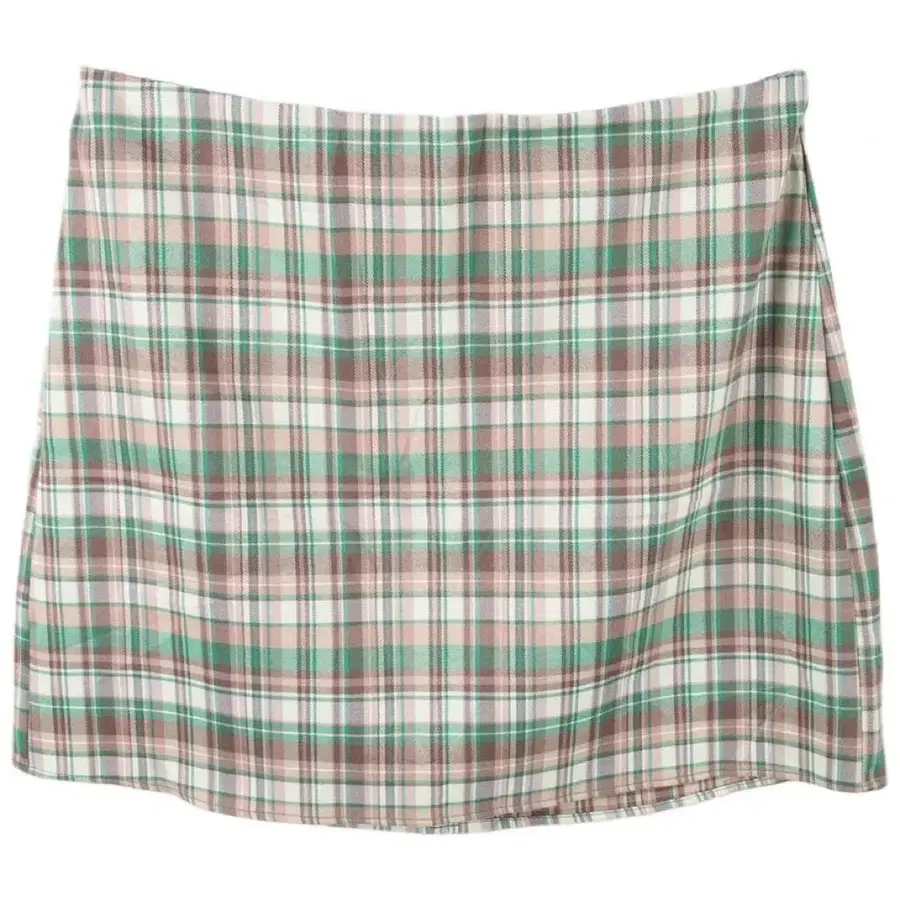 ZARA 체크 스커트 (EUR L)