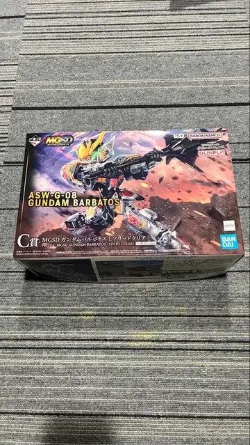 제일복권 MGSD 건담 발바토스 솔리드 클리어 C상