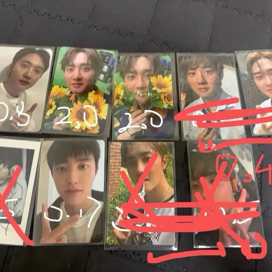 도경수 디오 포카 판매합니다