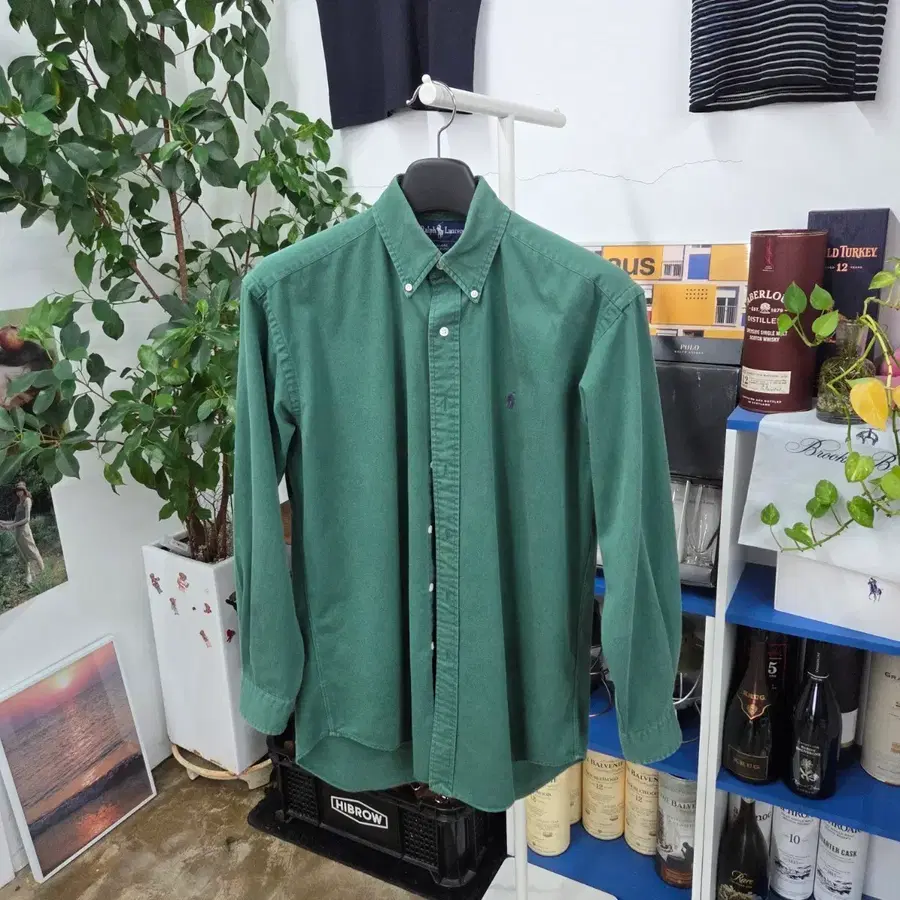 폴로랄프로렌 버튼다운 옥스포드 셔츠 S