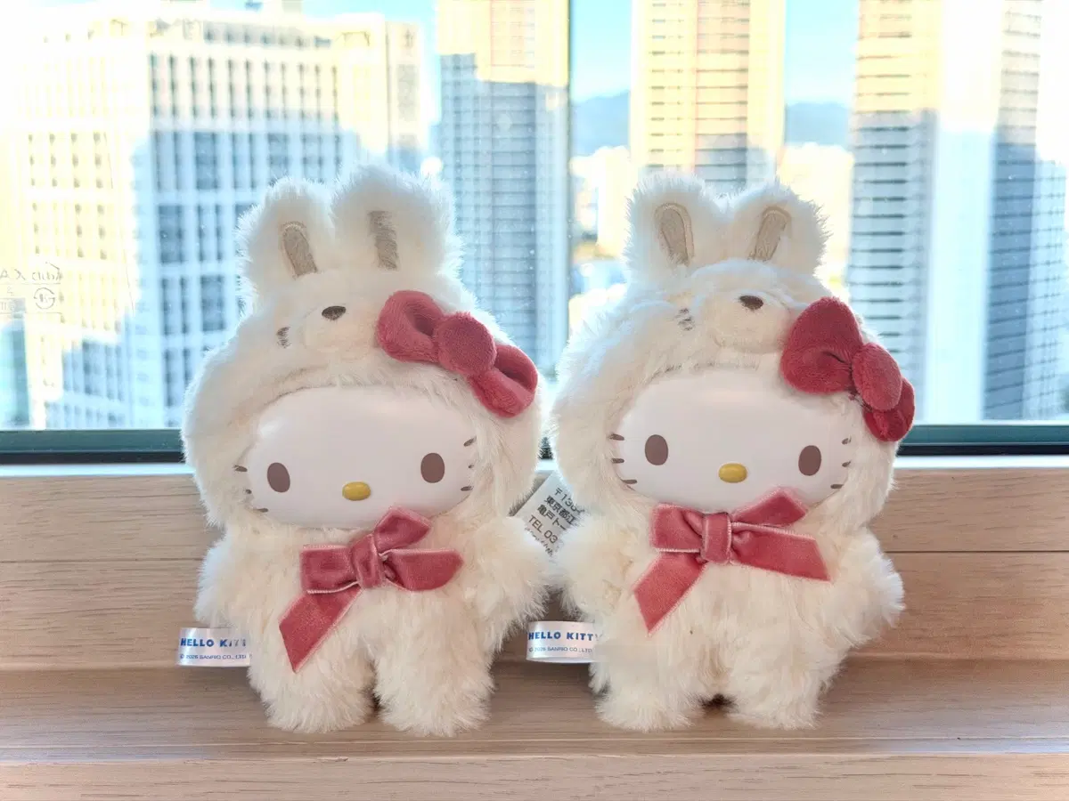 (일본정품) 산리오 헬로키티 파인페이스 라떼바니 라떼토끼 나카지마 키티 키링 인형