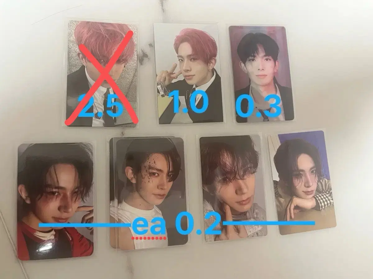 희승 에반 포카 포토카드