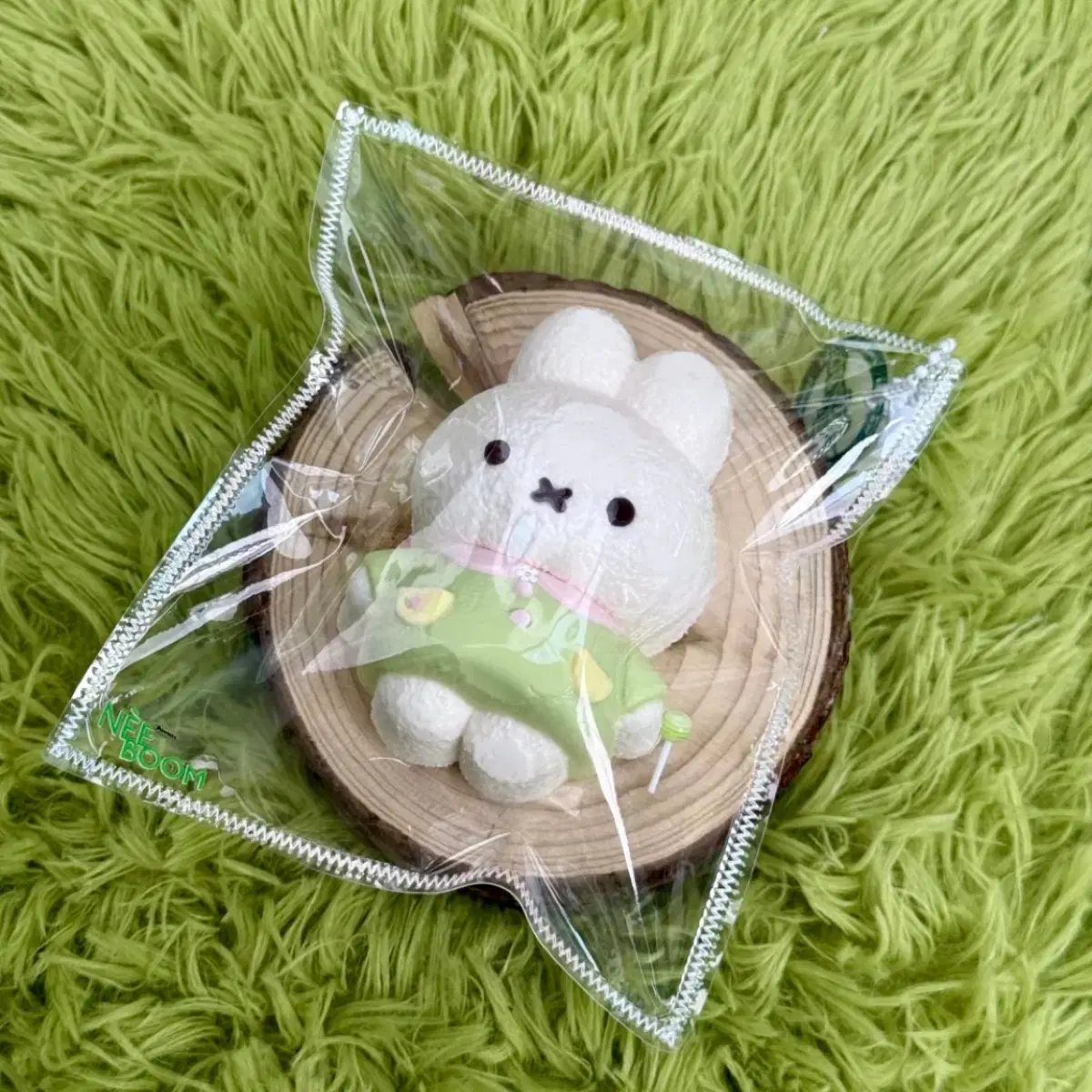 유치원 연두 아기 토끼 말랑이 새상품