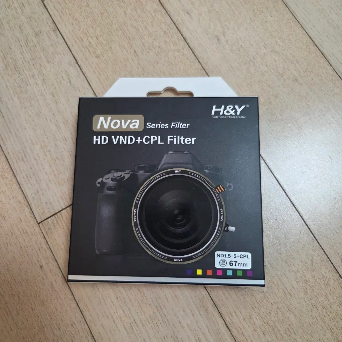 한번 개봉만 해본 제품)에이치앤와이 HD NOVA 가변 ND3-32 CPL 슬림필터 67mm