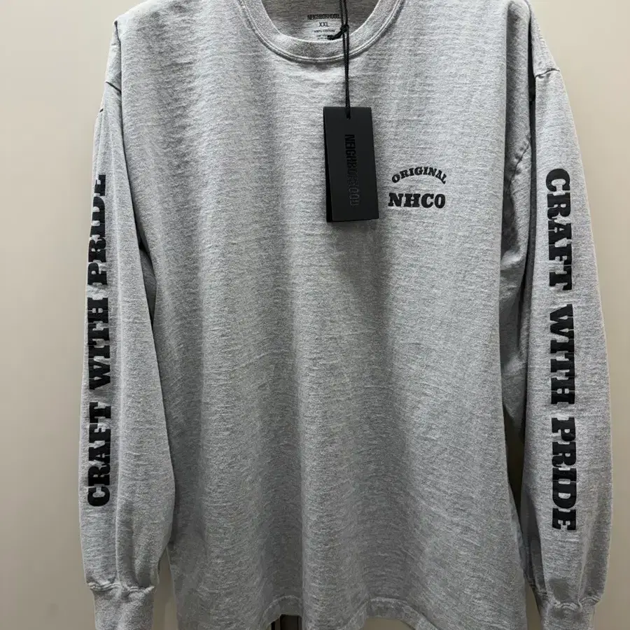 [새상품-XXL]네이버후드 NEIGHBORHOOD 긴팔 티셔츠