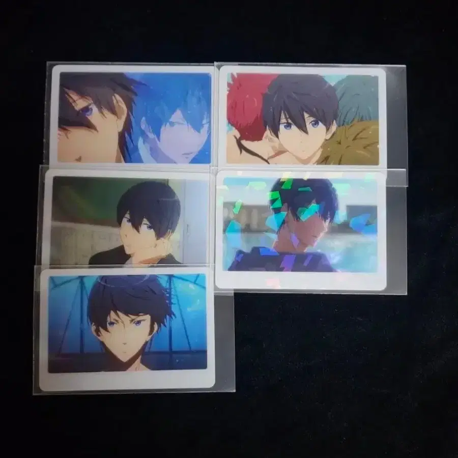 (일괄) Free! 프리! 나나세 하루카 미니 포토 카드. 굿즈 판매.
