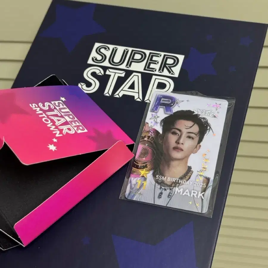 SSM 슈스엠 슈퍼스타에스엠 11주년 이벤트 당첨 포카 마크
