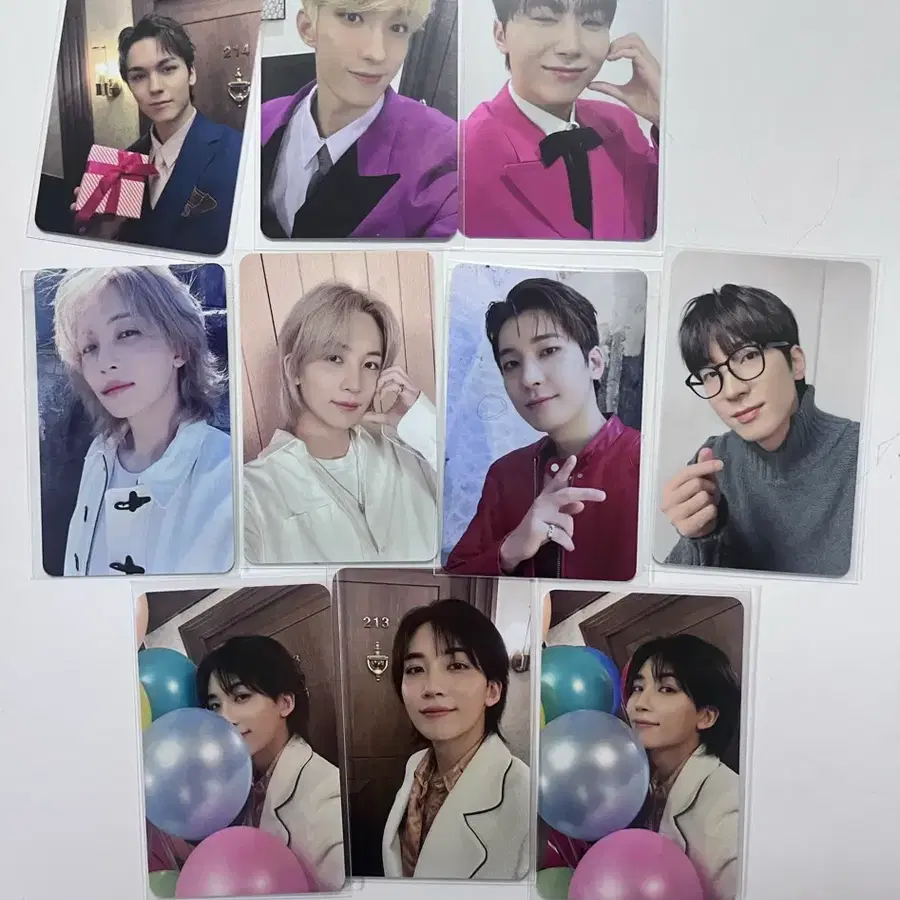 세픈틴 포카 앨범 정한 원우 조슈아 준 세븐틴 미공포 앨포