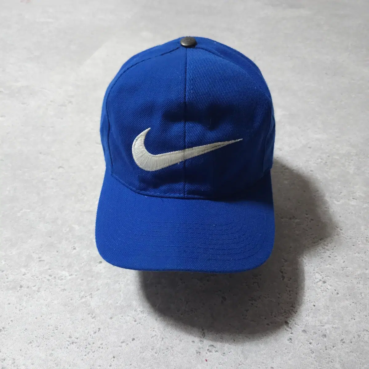 나이키 빅로고 90s 올드스쿨 딥블루 모자