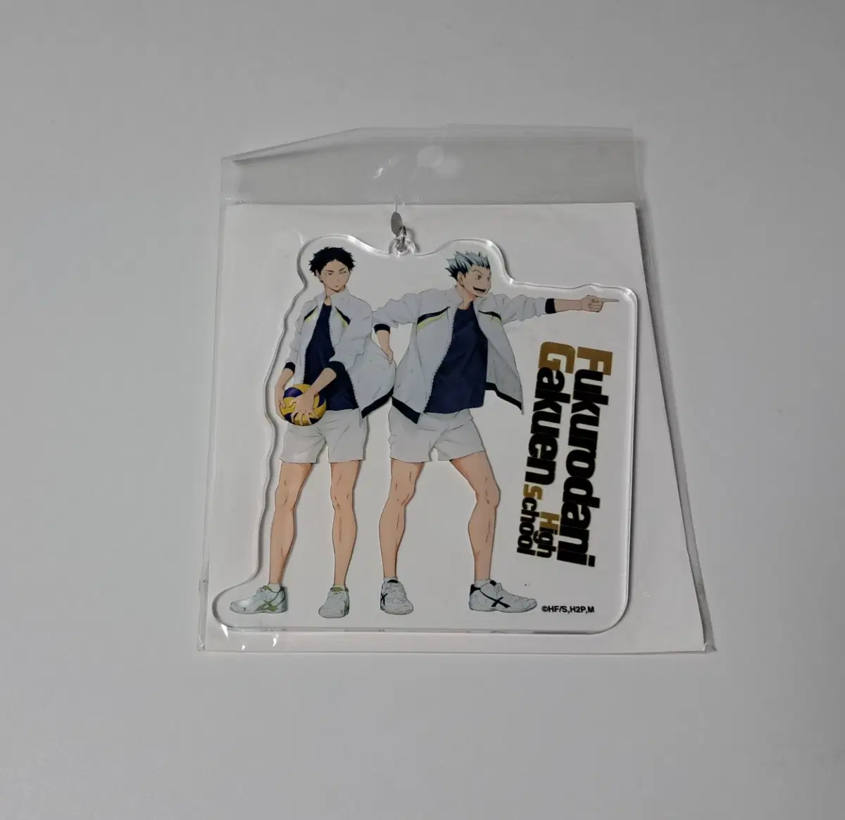 하이큐 후쿠로다니 아카아시 보쿠토 아크릴키홀더 키링 굿즈