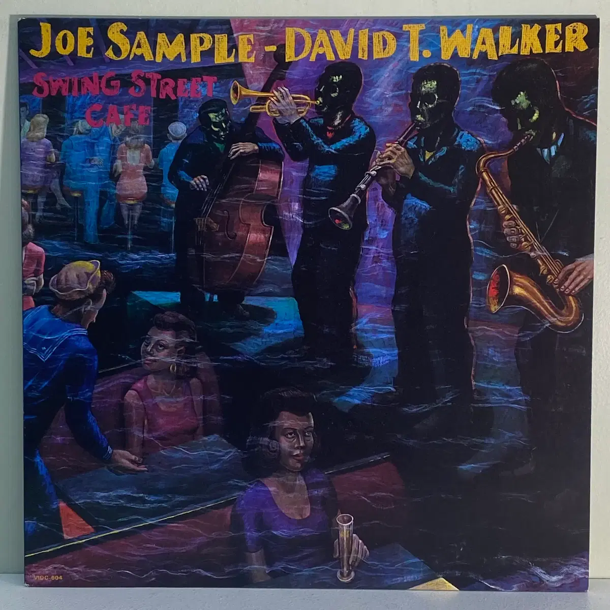 (수입중고LP-퓨젼재즈) Joe Sample, David T. Walker -Swing Street Cafe