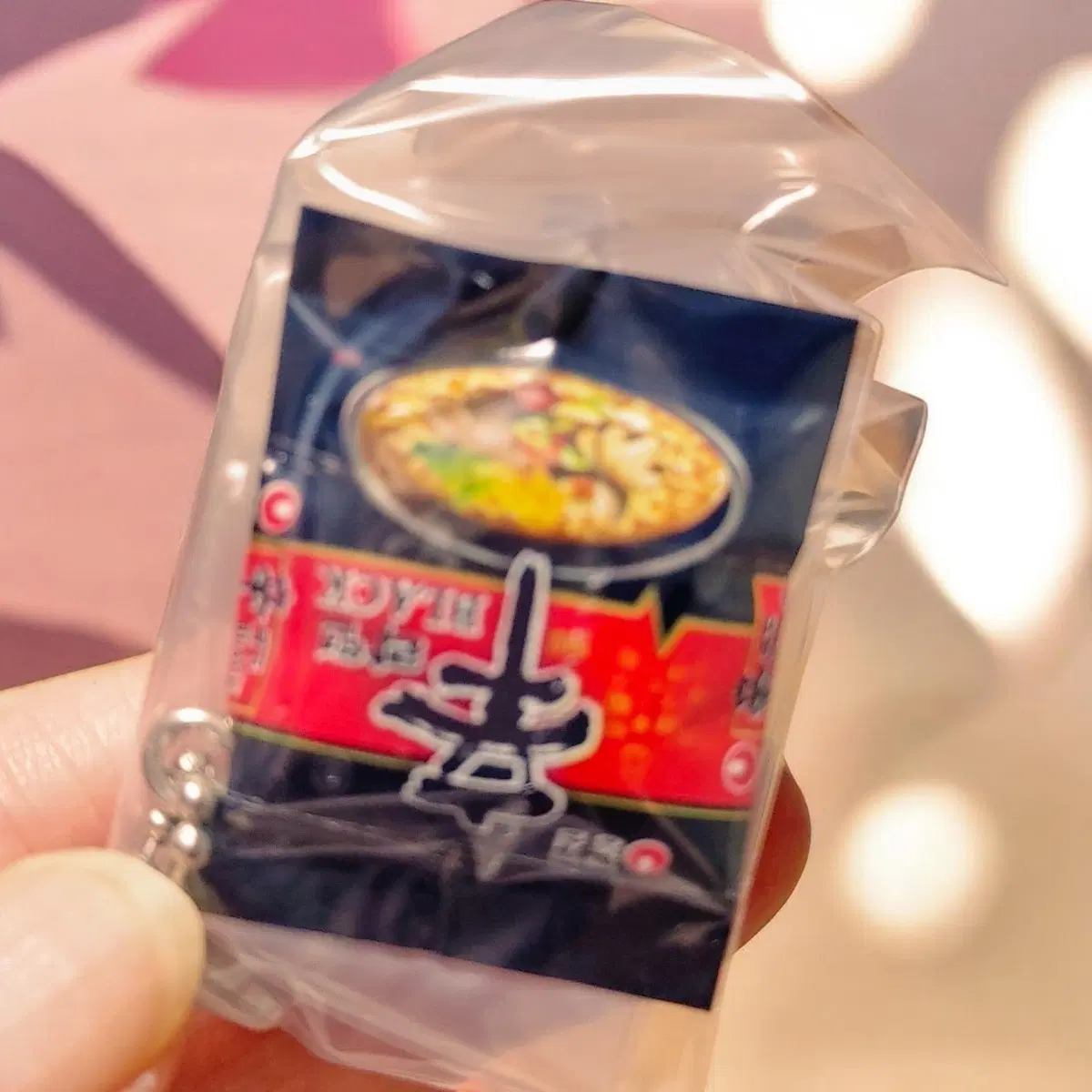 농심 공식 신라면 블랙 키링