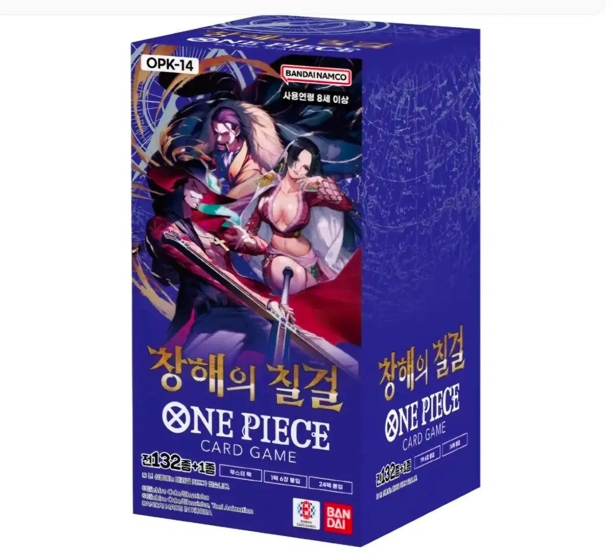 [미개봉 급처] 원피스 카드팩 TCG OPK-14 창해의 칠걸 부스터 팩 1 Box
