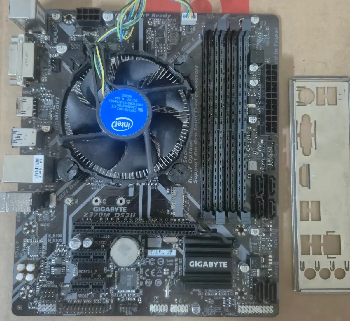 i5 9400f + z370 기가바이트