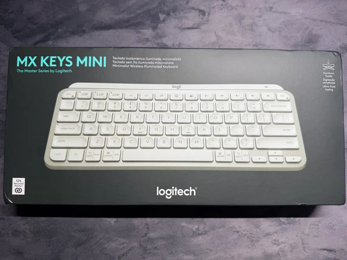 [미개봉] mx keys mini 페일 그레이(영문) 판매