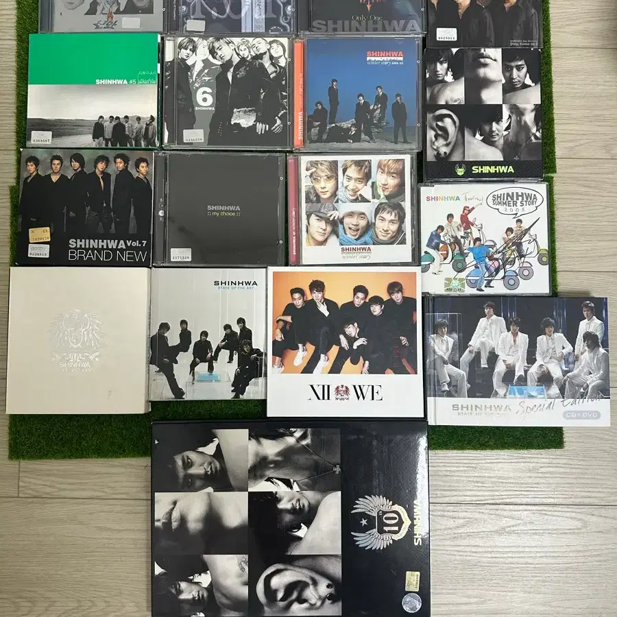신화앨범 17장일괄판매 cd