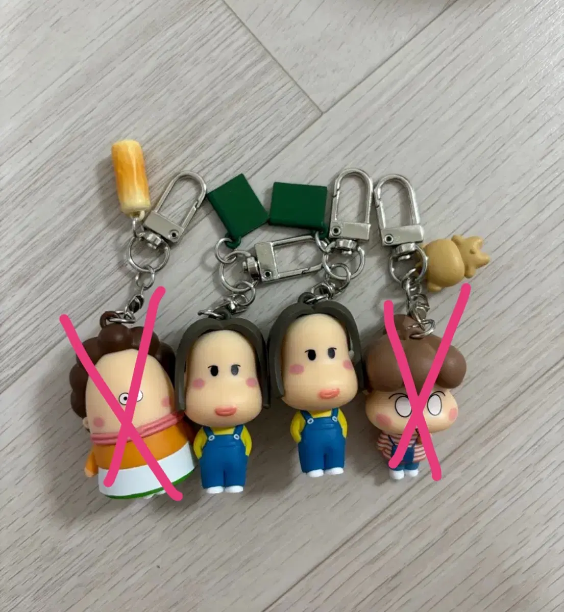 아따맘마 랜덤 피규어 키링