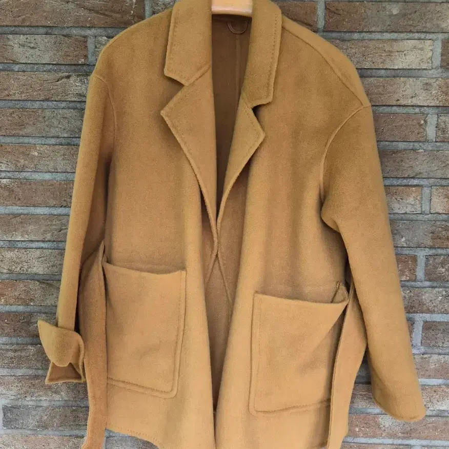 HAND MADE 울100%코트 (M)
