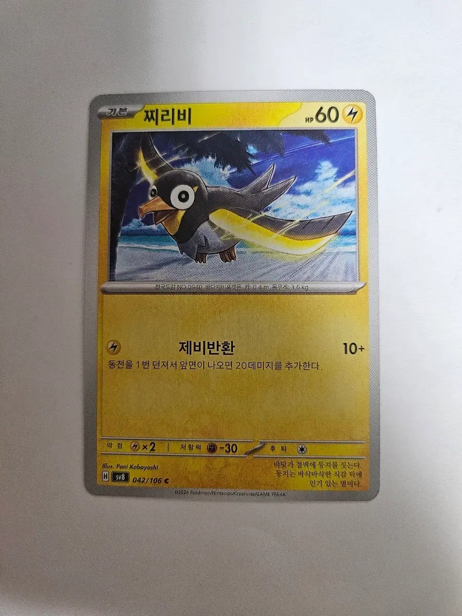 포켓몬카드 찌리비