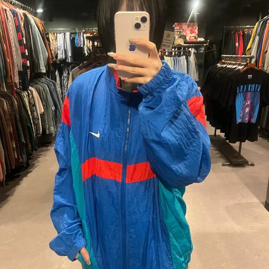 (992) NIKE 나이키 스우시 바람막이 자켓