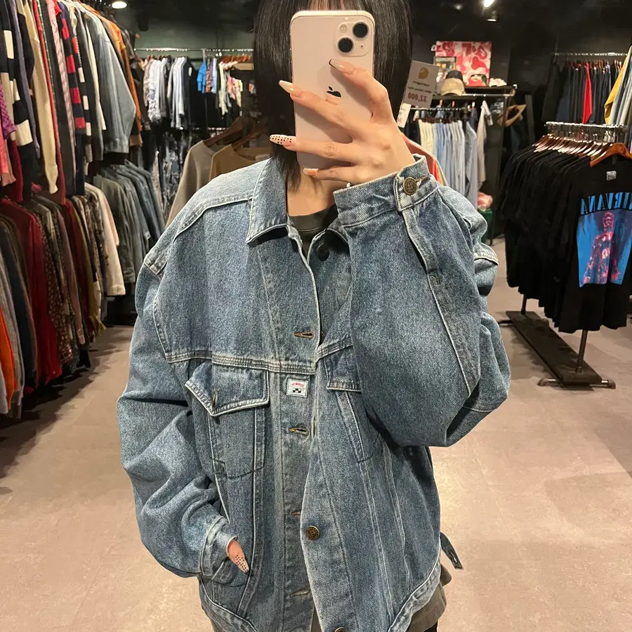 (000)Cecker Denim Jacket 채뉴욕 데님 청자켓