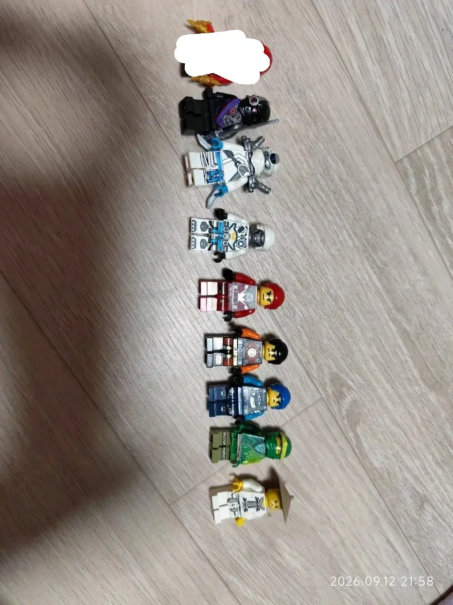 호환 레고 닌자고 피규어 8종 세트