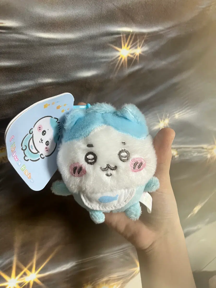 치이카와 하치와레 베이비 인형 키링 아기