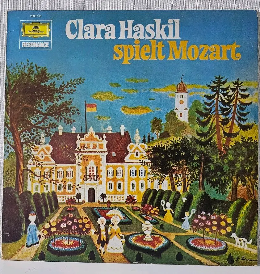 모차르트- 클라라 하스킬(Clara Haskil)피아노 협주곡 제13번(K.415), 피아노 소나타 LP