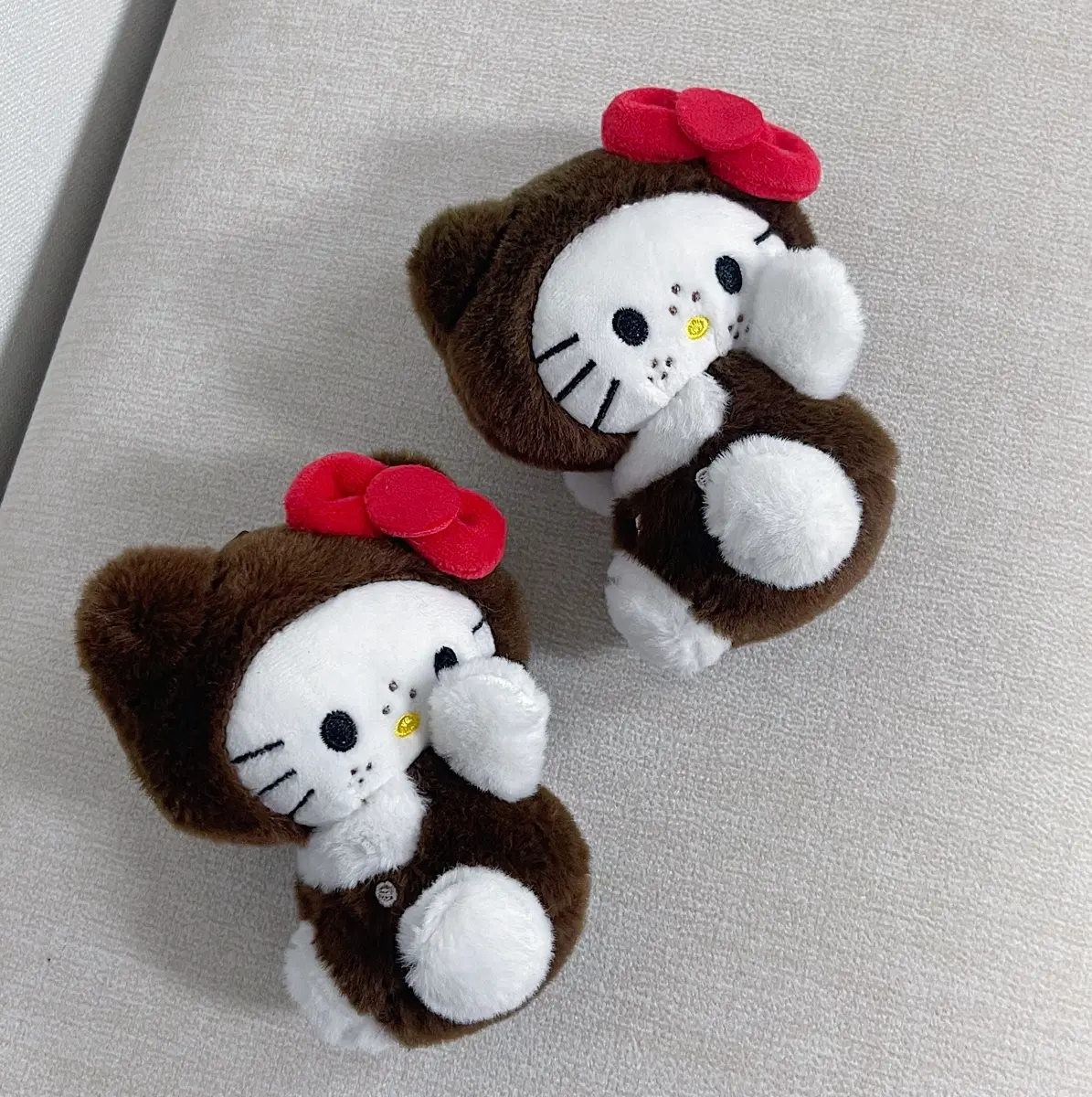 인형뽑기) 헬로키티 몬치치 인형 키링(개당)