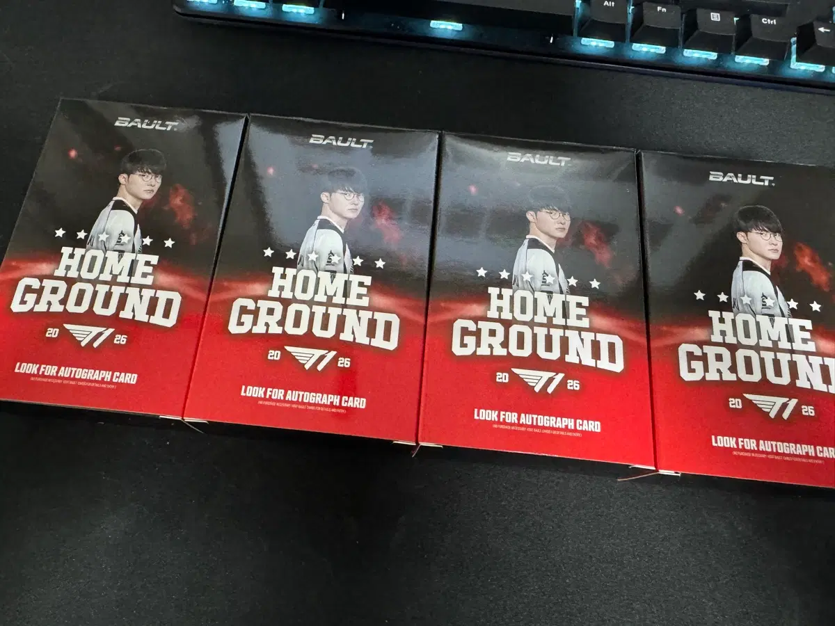 T1 BAULT HOME GROUND 2026 4개 개봉품