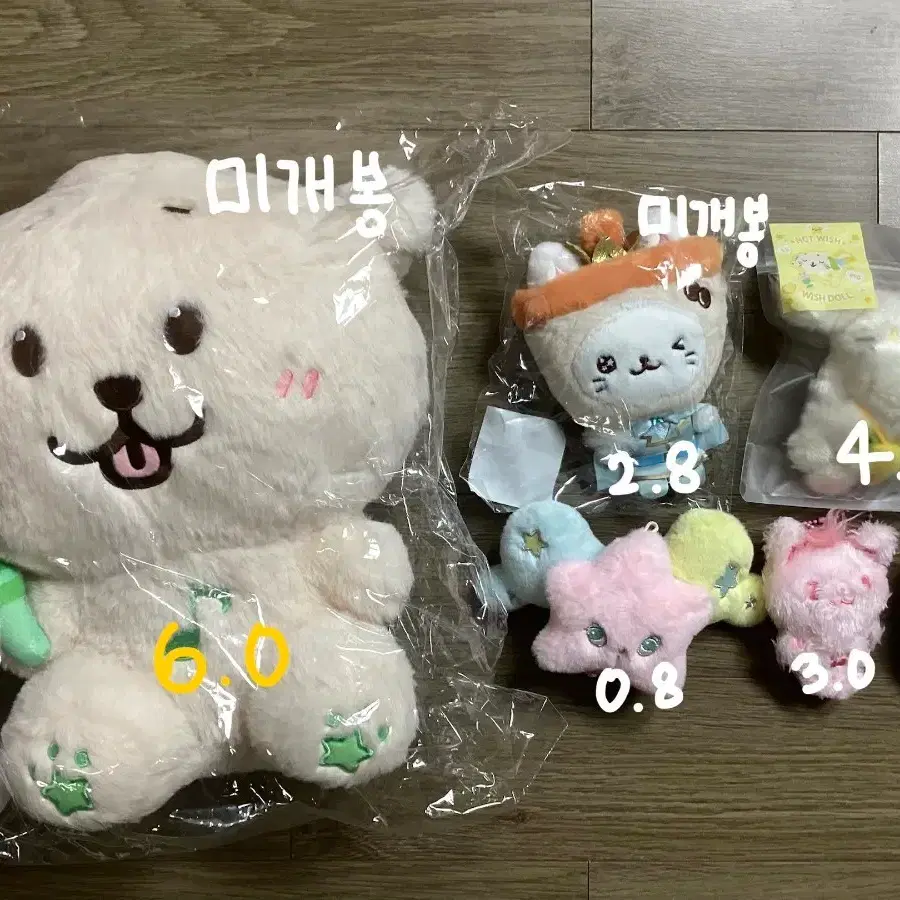엔시티위시 위시돌 컬러 팝츄 비공식 인형 양도