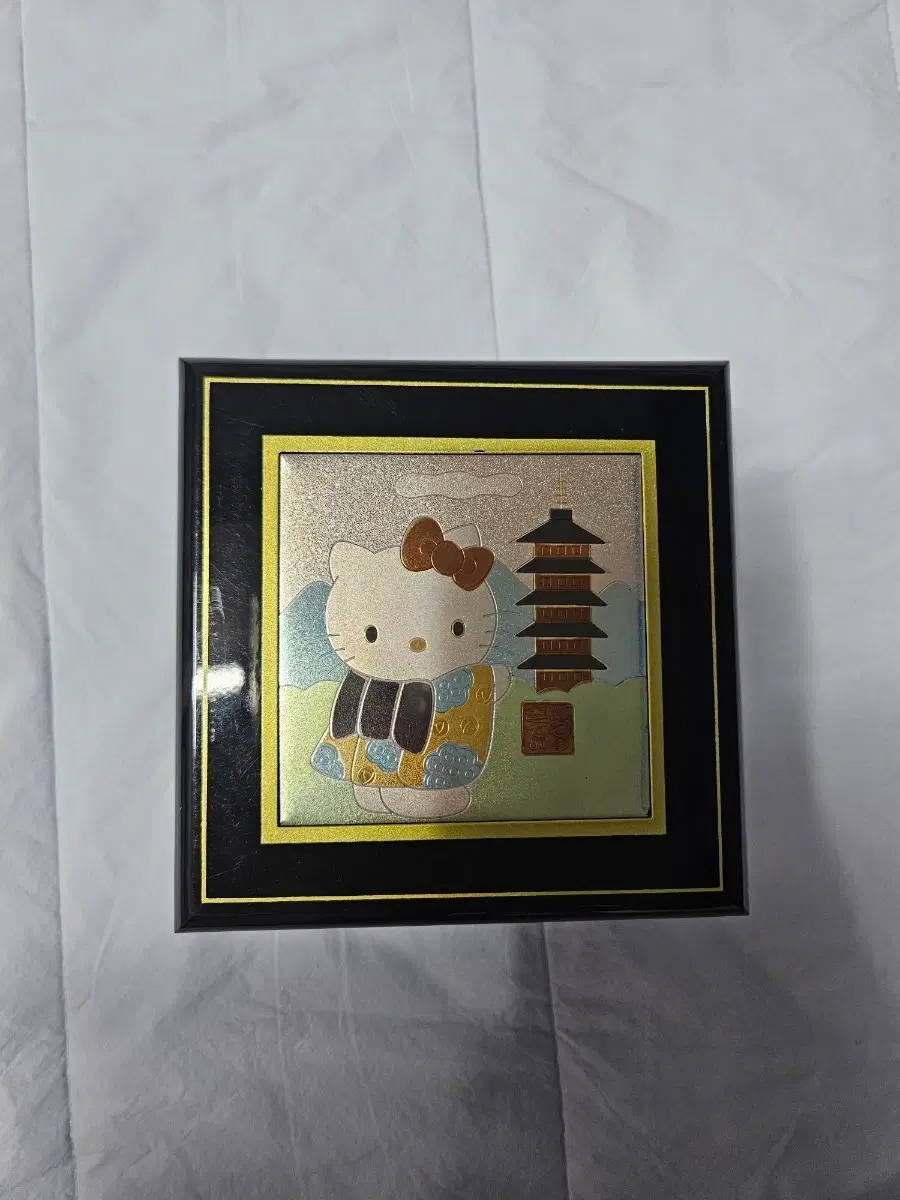 고전 키티 오르골 악세사리 보관함