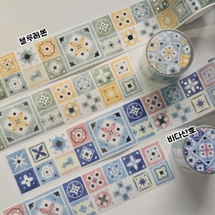 쪼꼬지 수채타일 키스컷 2종