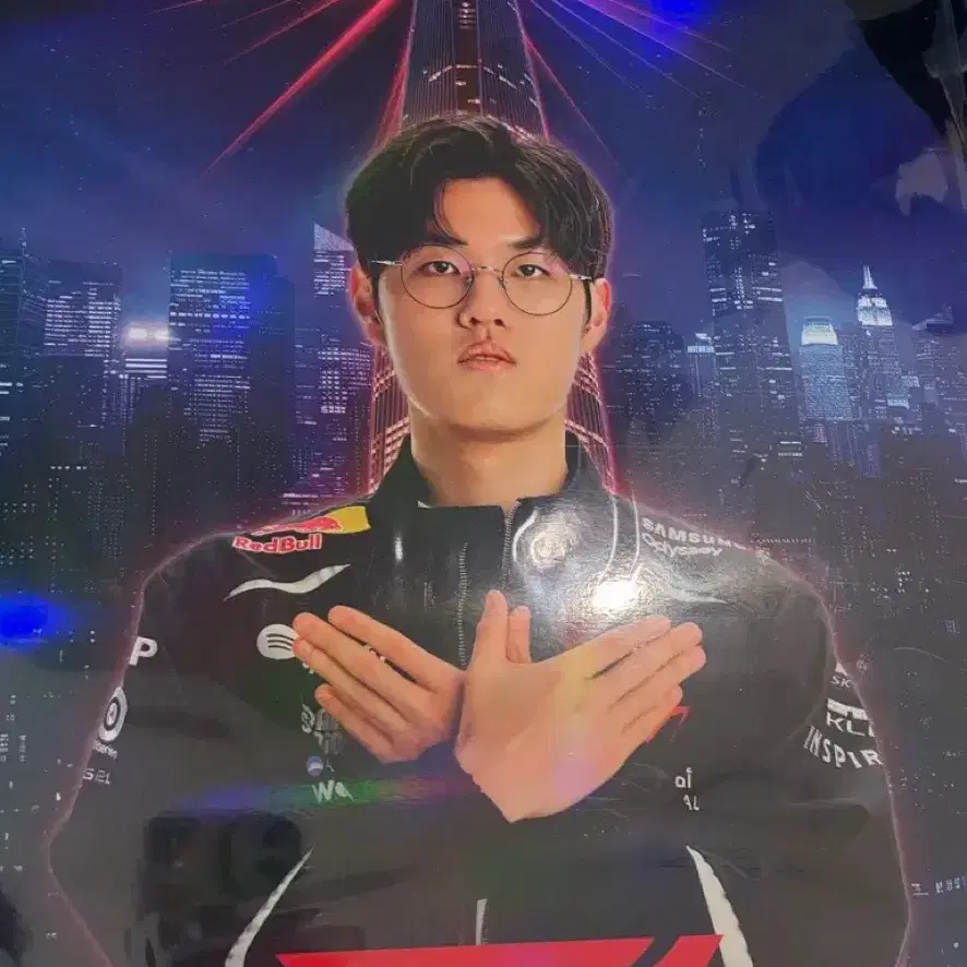 티원 서울스카이 포스터 오너 T1 Seoul sky poster Oner Keria Peyz Faker