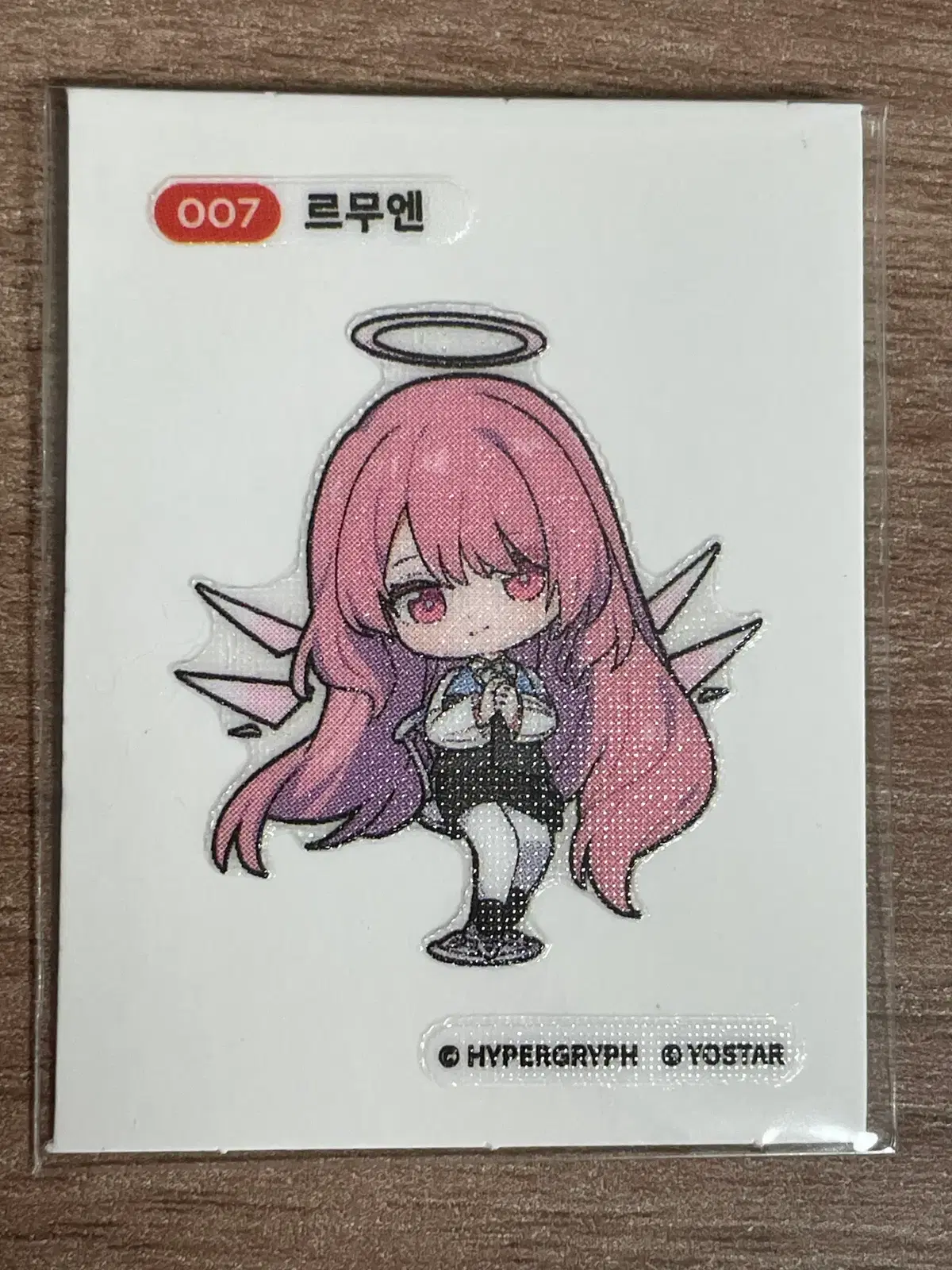 명일방주 띠부씰 007 르무엔