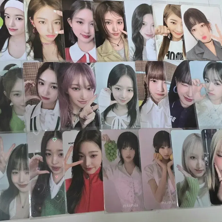 아이브 포카 일괄판매