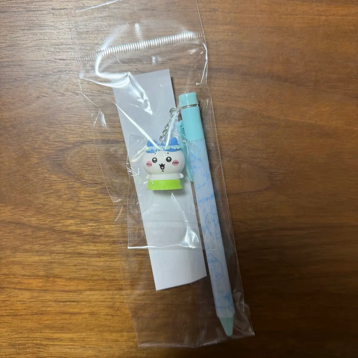 치이카와 영화 인어섬 굿즈 볼펜 하치와레 마스코트