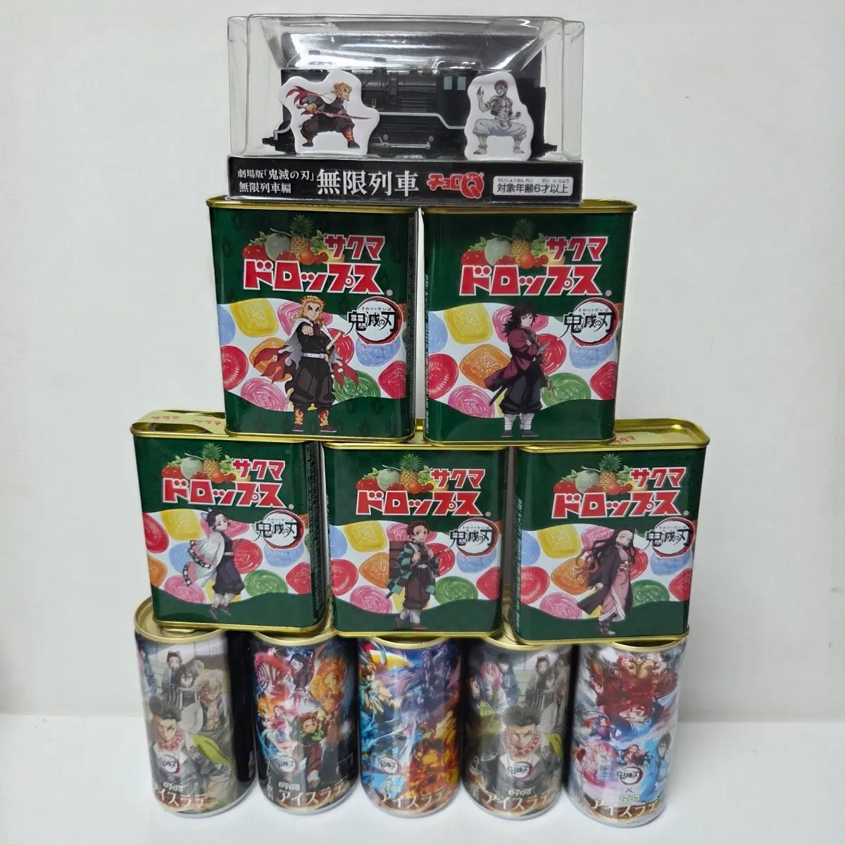 귀칼 귀멸의 칼날 무한열차 초로큐 기차 수집세트 귀칼 굿즈