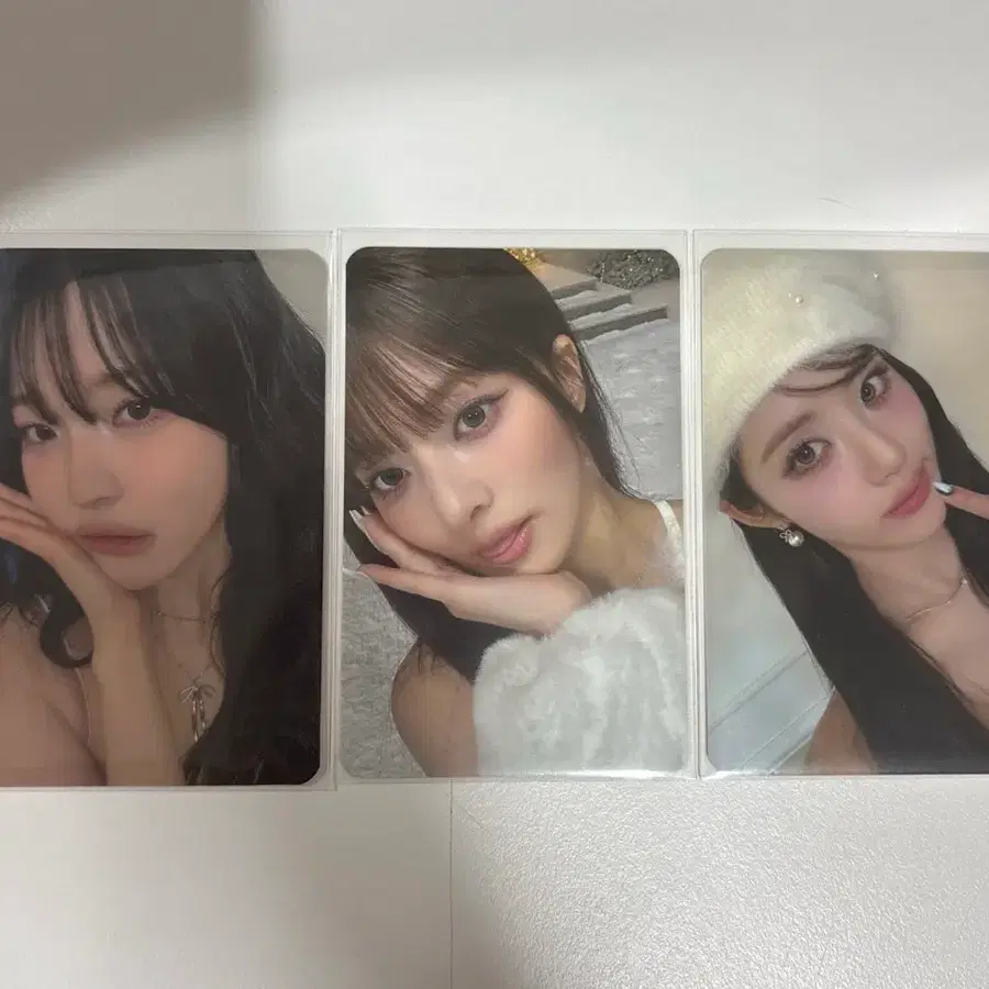 프로미스나인 하얀그리움 포카