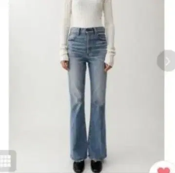 moussy 마우지 MVS FLARE 데님 24 새상품급