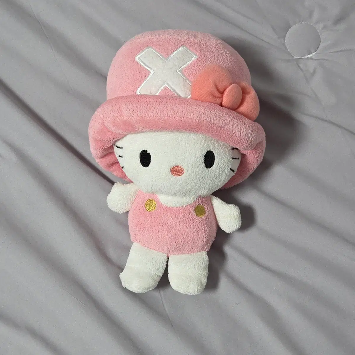 고전 쵸파 키티 인형 원피스 콜라보 핑크키티