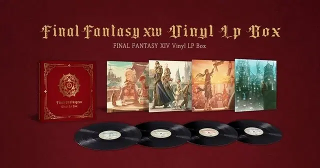 파이널 판타지 14 바이닐 LP 박스 세트