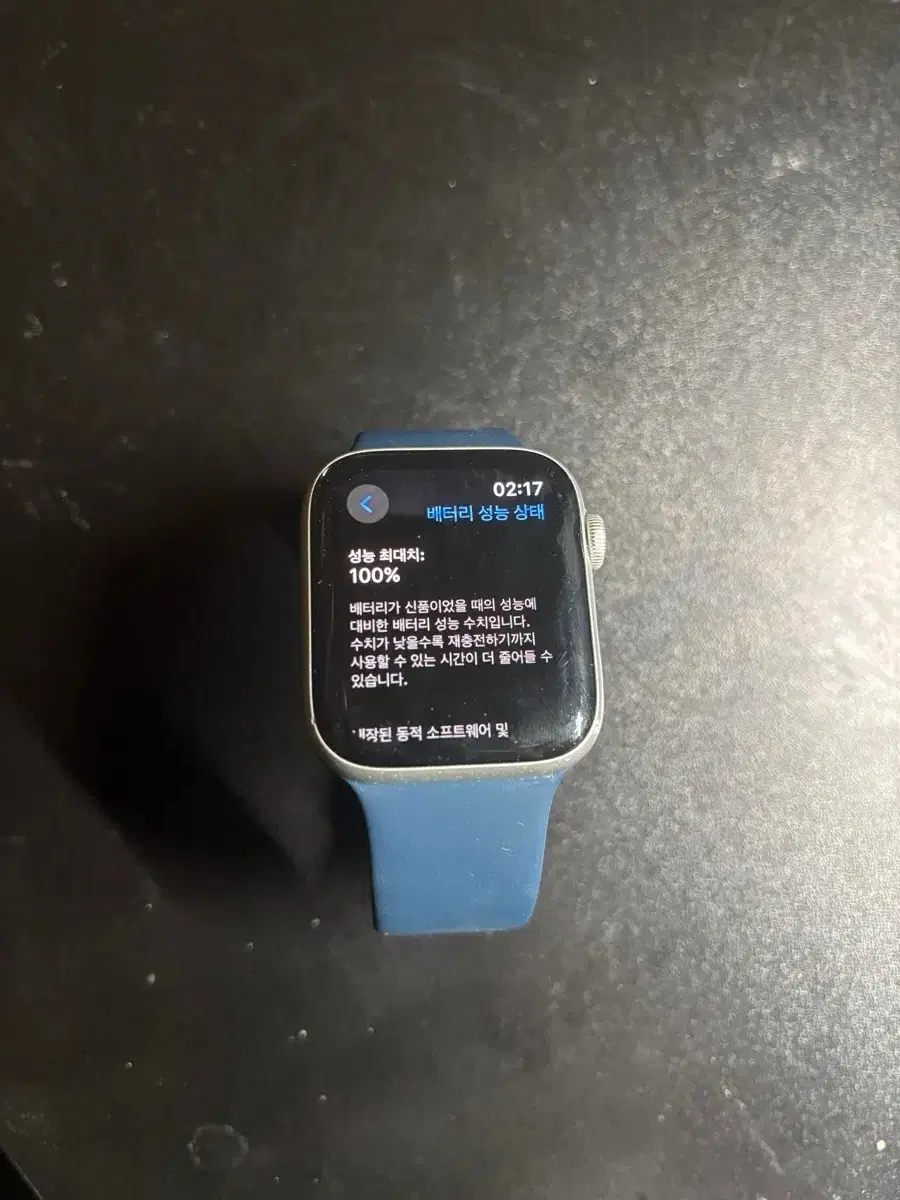 애플워치 se 44mm (배터리성능100)