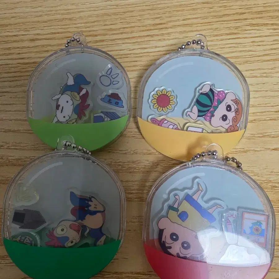 짱구는못말려 캐릭터 집개 키링
