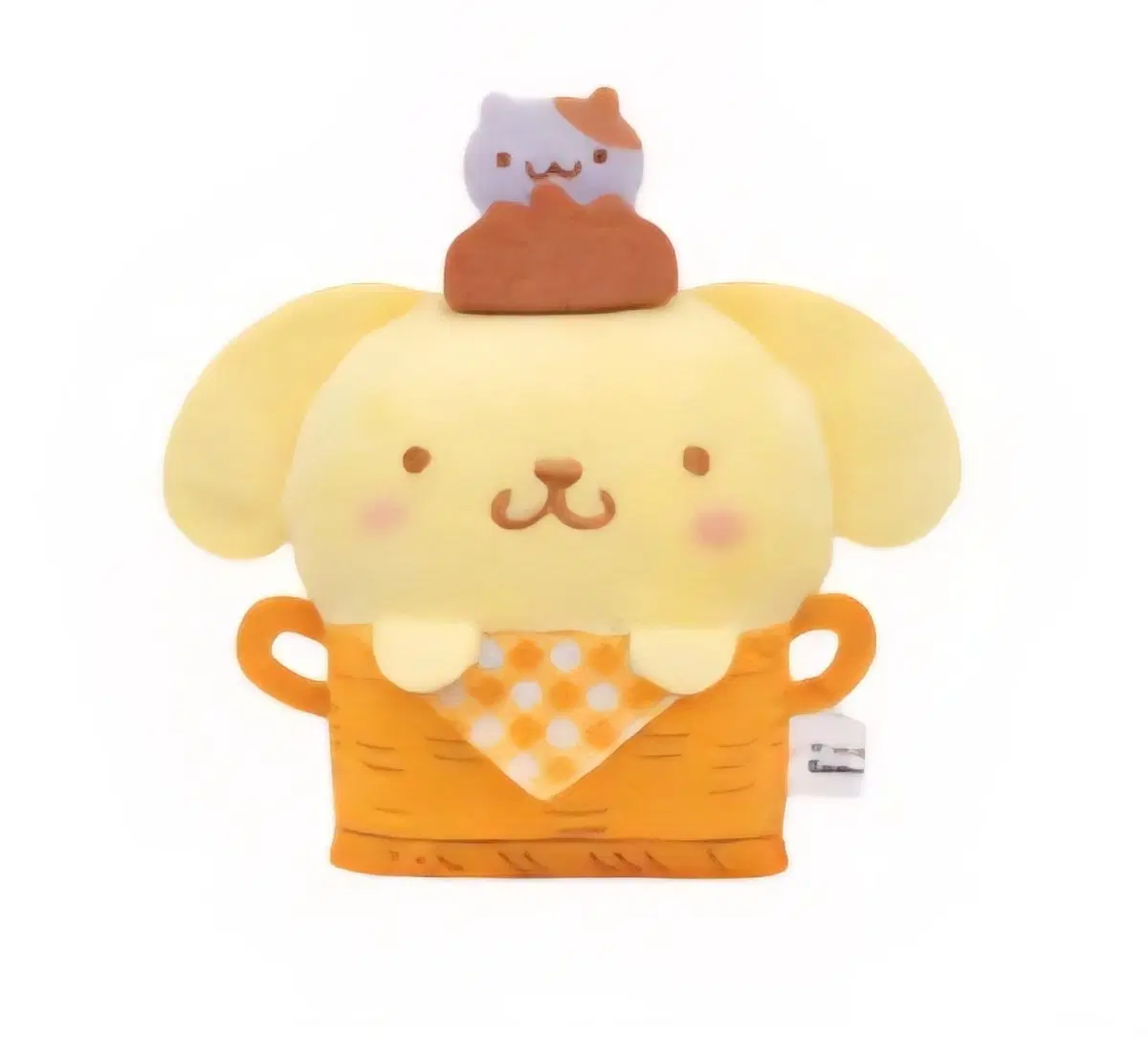 산리오 바구니 인형 마스코트 바스켓 오쿠루미 가챠 - 폼폼푸린