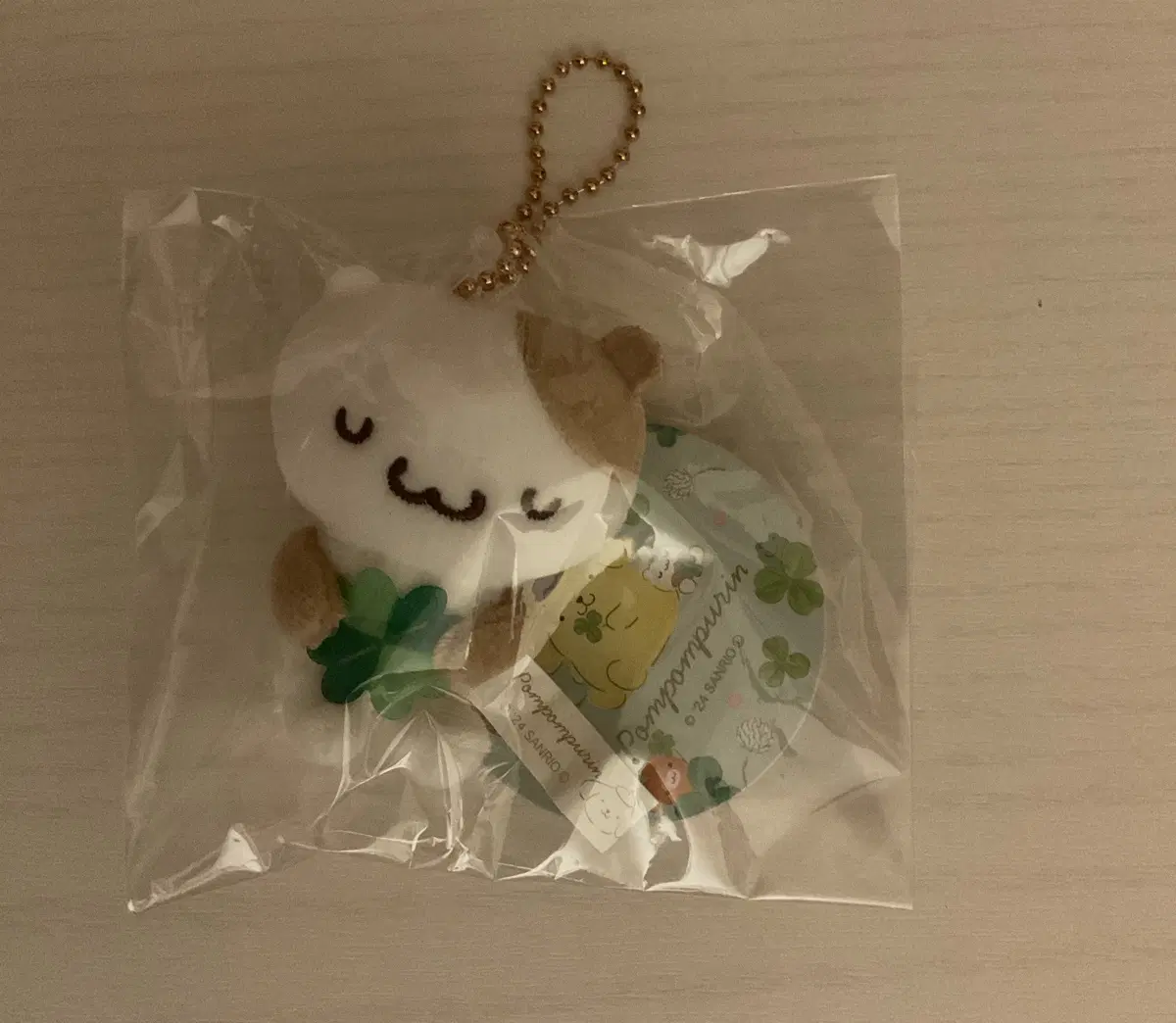 폼폼푸린 머핀 클로버 누이 인형 키링