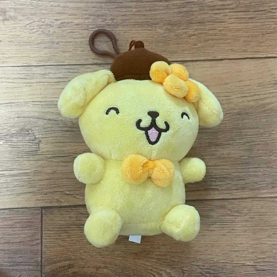 산리오 정품 폼폼푸린 인형 키링